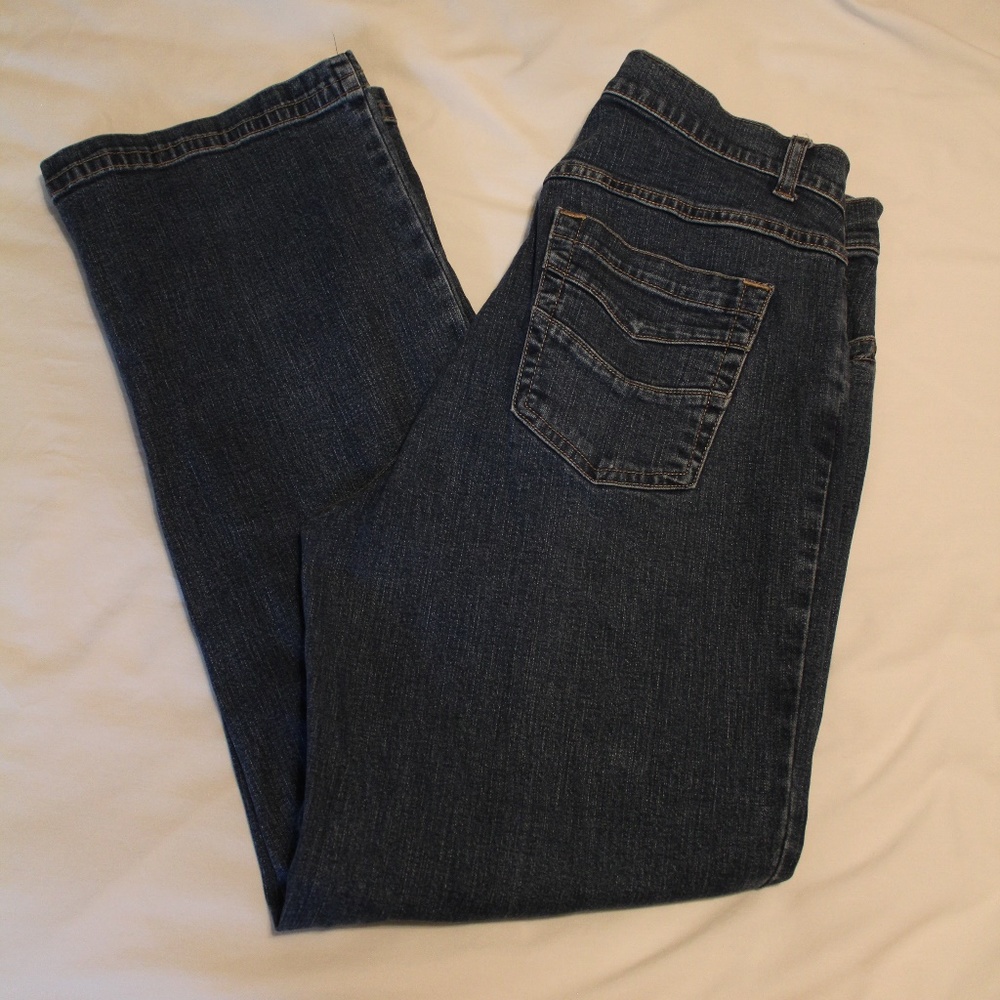 Christopher & Banks Stretch Jeans Wide Leg sz 8